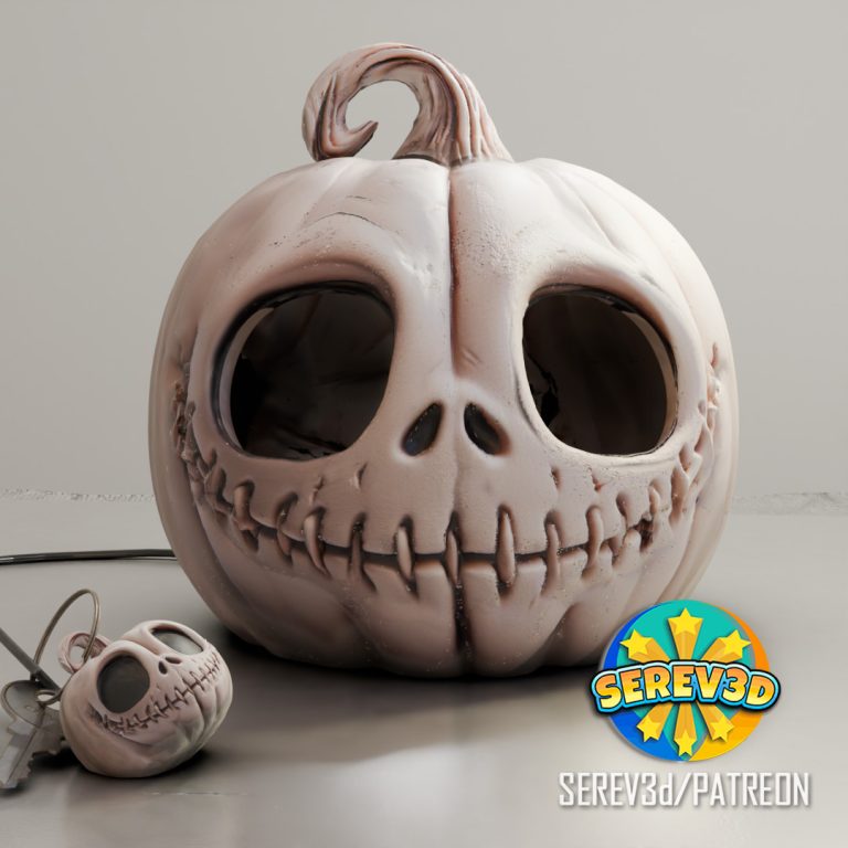 002_Jack Skellington Pumpkin-SEREV3d - Reference image