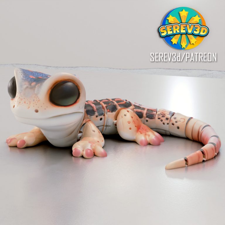 010_Articulated Gecko - Reference image02