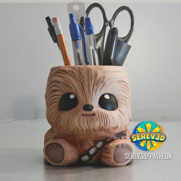 023_Cute Chewy - Pencil holder - Reference image