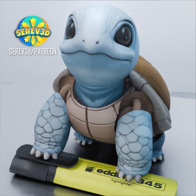 037_Realisctic Squirtle - Reference image