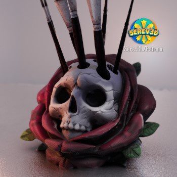 Skull Rose (Happy Friday 13th!)