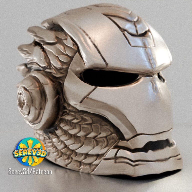 Ironman DragonScale Helmet-Reference image