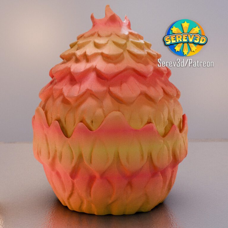 Fire Dragon Egg-Gradient PLA