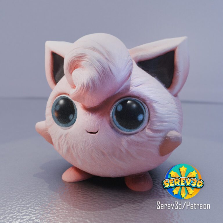 Realistic Jigglypuff -reference image02