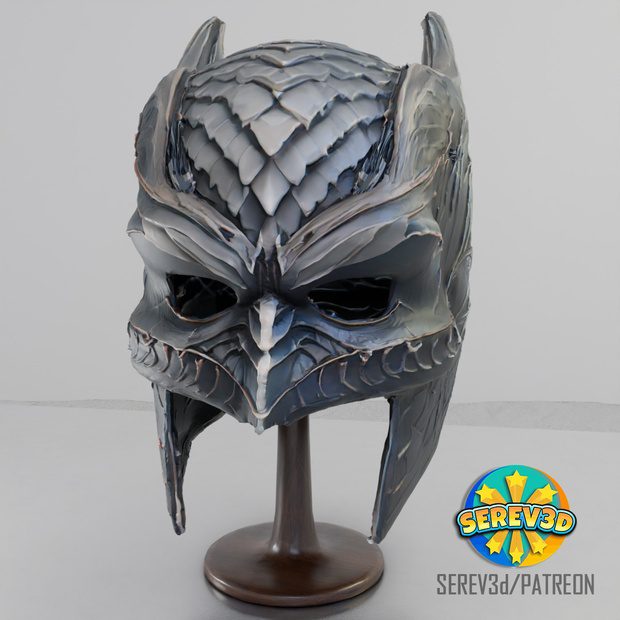 Batman Dragonscale Helmet