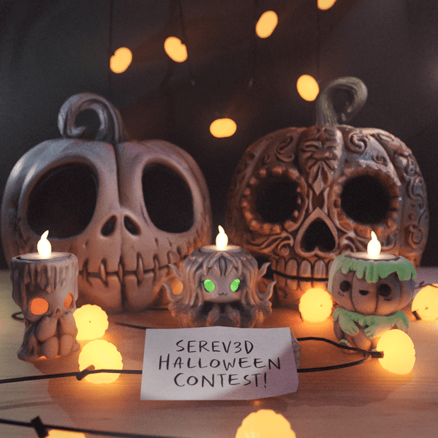 SEREV3d Halloween 3d printing Contest!